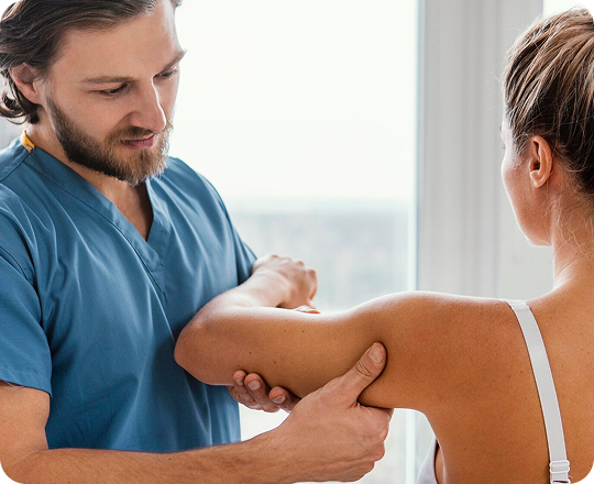 Dolor de hombro y manguito
